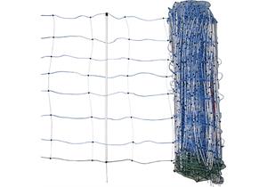 PATURA Tornado Elektrozaunnetz Kombi 1.08m hoch 50m blau Einzelspitze, 110683 - 263
