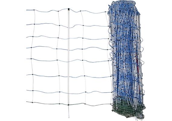 PATURA Tornado Elektrozaunnetz Kombi 1.08m hoch 50m blau Einzelspitze, 110683 - 263