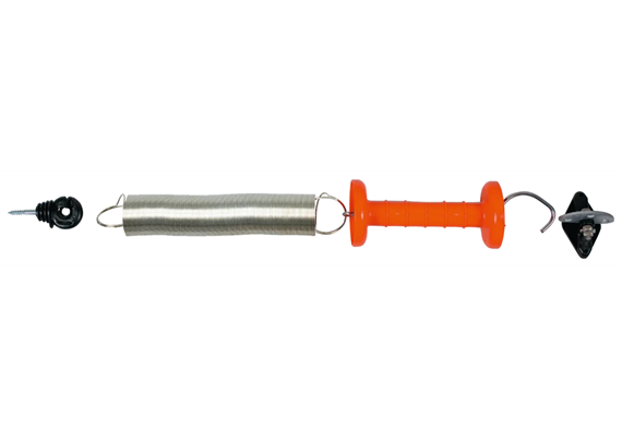 PATURA Torspannfederset, Edelstahl mit 3-fach Torgriffisolator