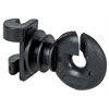 PATURA Zusatzisolator mit Metallöse für runde Federstähle bis 8mm, für Litzen und Bänder - 0530