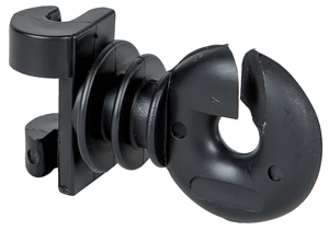 PATURA Zusatzisolator mit Metallöse für runde Federstähle bis 8mm, für Litzen und Bänder - 0530