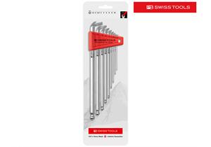 PB SWISS TOOLS Inbus- innensechskant- Schlüssel PB 2212.LH-10 CN bis Gr. 10
