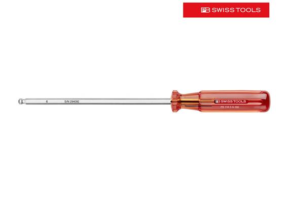 PB SWISS TOOLS Schraubenzieher Innensechskant PB 206.S Classic Gr. 6 160 mm - EHD