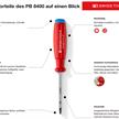 PB SWISS TOOLS Schraubenzieher Torx 25 PB 8400.25-120 SwissGrip - EHD | Bild 4
