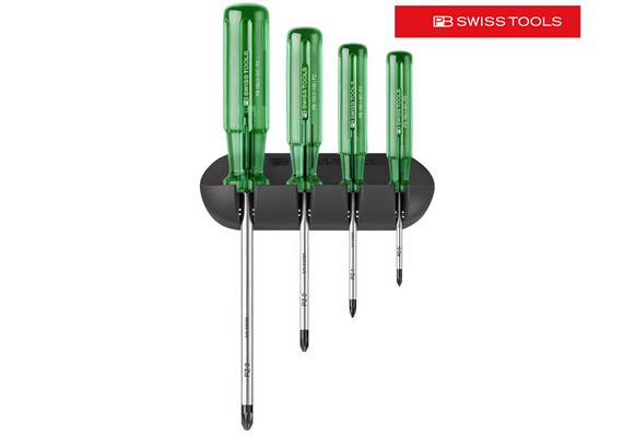 PB SWISS TOOLS Schraubenzieherset PB 243 Classic für Pozidriv-Schrauben