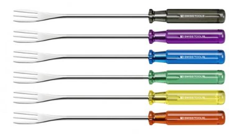 PB Swiss Tools - Winkelschraubenzieherset PB 212 CN bis Gr. 10 farbig