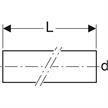 PE-Rohr für die Hausentwässerung Ø 56 x 3mm, Rohre GEBERIT PE | Bild 2