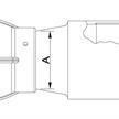 Pfanne Ø 62mm mit 2 1/2" Innengewinde verzinkt - Kugelkupplung-System - 050 | Bild 2