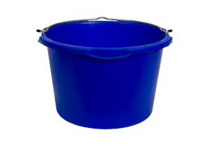 Pflasterkessel 45l blau mit Bügel, aus Kunststoff - 295