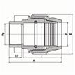 PLASSON Anschlussverschraubung IG 20 x 3/4" - 046 | Bild 2
