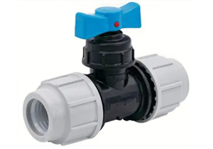 PLASSON Gradsitzventil mit Fitting O-Ring NBR Ø 25 mm x 25 mm