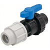 PLASSON Kugelhahn aus PP 1/2" IG x Ø 20 mm - 046