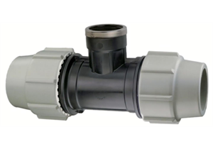 PLASSON Reparatur-T ohne Anschlag Ø 50 mm x 1 1/2"IG x 50 mm - 046