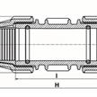 PLASSON Reparaturkupplung reduziert Ø 75 mm x 75 mm | Bild 2