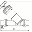 PLASSON Schrägsitzventil AG O-Ring NBR 1/2" - 046 | Bild 2