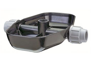 PLASSON T-Klemmverschraubung mit Stabilisator 25 mm x 3/4" x 25 mm - 046