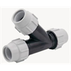 PLASSON T-Stück 45° Ø 75 mm egal