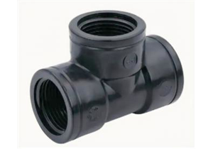 PLASSON T-Stück 90° IG PP Ø 1 1/2" egal