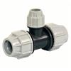 PLASSON T-Stück reduziert 90° Ø 20 mm x 16 mm x 20mm - 046