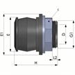 PLASSON Tankverschraubung NBR PP Quick Joint mit 1 1/2" AG | Bild 2