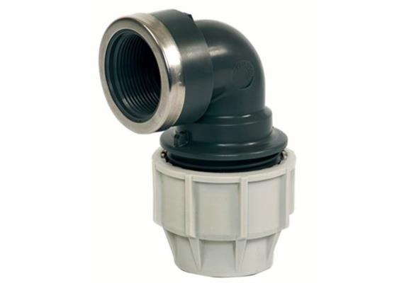 PLASSON Winkel 90° IG Ø 25 x 1/2" - 046