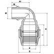 Plasson Winkel 90° mit Aussengewinde Ø 32 x 5/4" | Bild 2