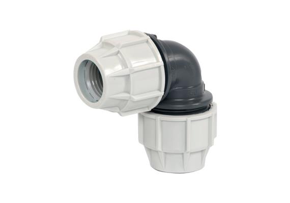 PLASSON Winkel 90° Ø 25 mm x 25 mm - 046