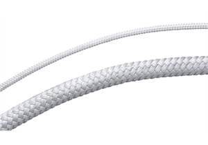 Polyesterseil weiss geflochten Ø 3,5mm Mindestbruchkraft ca 240kg - 296