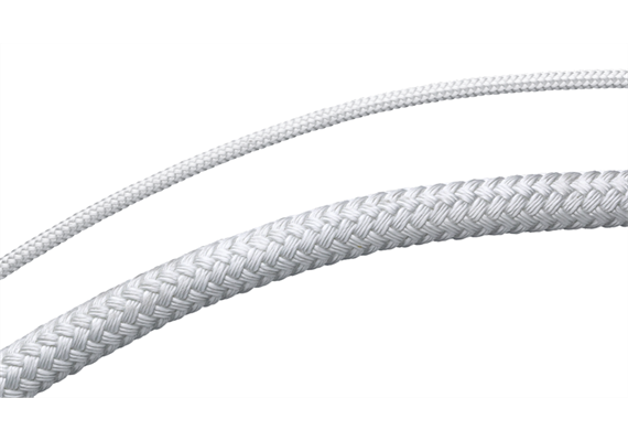 Polyesterseil weiss geflochten Ø 3,5mm Mindestbruchkraft ca 240kg - 296