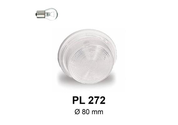 Positionsleuchte / Begrenzungsleuchte Jokon PL 272 klar Ø 80 H 38mm - 039