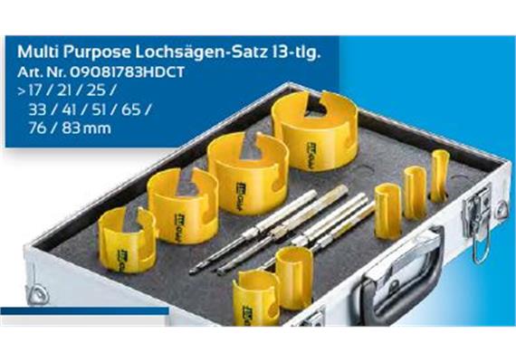 ProFit Multi Purpose Lochsägen-Satz 13-tlg. - ERN