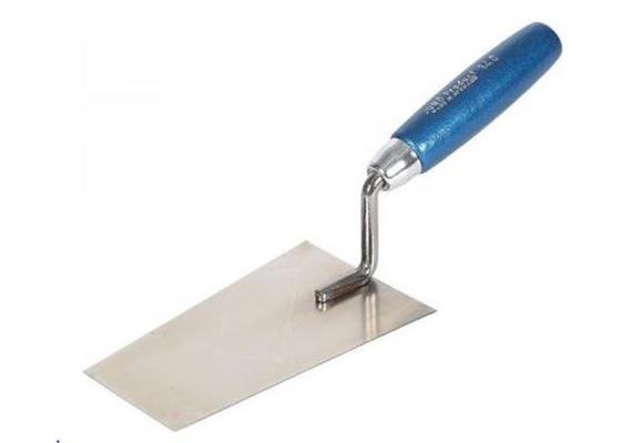 Putzkelle eckig inox Berner Form Blattlänge 160 mm rostfrei - EHD