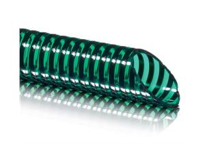 PVC Saug- und Druckschlauch Aspir-flex grün/transparent Ø 19 x 2.6mm 6bar