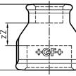Reduktionsmuffen Innengewinde verzinkt +GF+ Nr. 240 2 - 1/2" | Bild 2