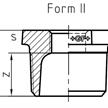 Reduktionsnippel Innen- /Aussengewinde verzinkt +GF+ Nr. 241 1 - 1/4" - ENG | Bild 2