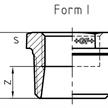 Reduktionsnippel Innen- /Aussengewinde verzinkt +GF+ Nr. 241 1 - 3/4" | Bild 2