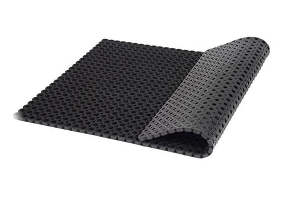 Ringgummimatte schwarz mit offenem Boden 1000x1500x23mm Lochgrösse 23mm