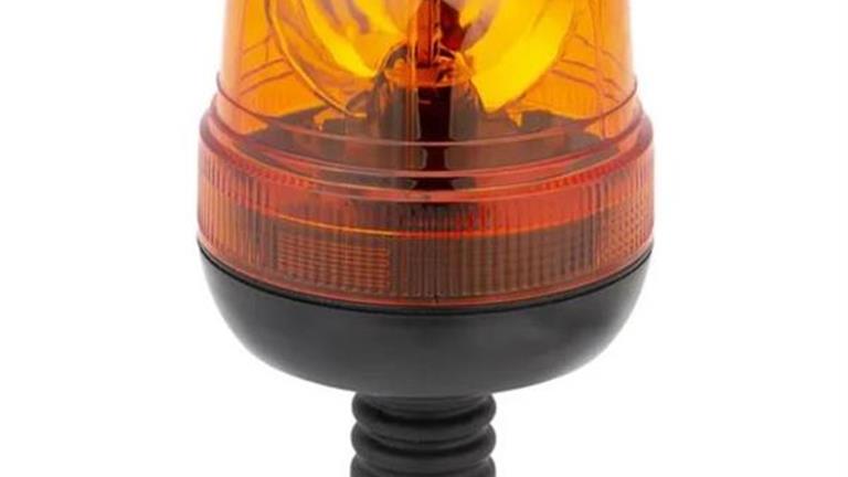 Roatingt Rundumleuchte 12V 55W LA250101 mit Glühlampe gelb