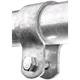 Rohrklemme 41 verzinkt 1" mit Schrauben M10 x 40 - GLX