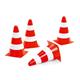 RollyToys rollyPylons 409365 230x135x135 mm - Kinder Spielzeug Set mit 4 Pylonen - KRA