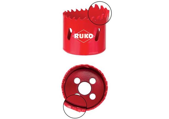 Ruko Bi-Metall-Lochsägen HSS Ø 21mm - ERN