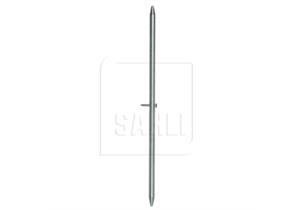 SAHLI Aluminiumzinke rund mit Nagel zu Schwarberrechen