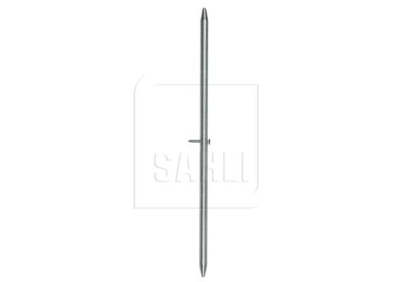 SAHLI Aluminiumzinke rund mit Nagel zu Schwarberrechen