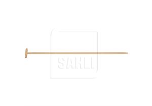 Sahli Stiel zu Schwarberrechen Griff 14.675 Ø 28 mm L=1450 mm Spitze Ø17 mm