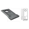Schlagmesser BCS Fella SIP rechts 98 x 48 x 4mm Loch Ø 19 - 066