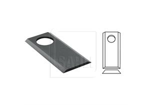 Schlagmesser Klausing, Kemper 88 x 40 x 3mm Loch Ø 22mm - 066