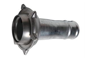 Schlauchtülle Kugel und Ring verzinkt NW 70 / Ø 70 mm - Kugelkupplung-System