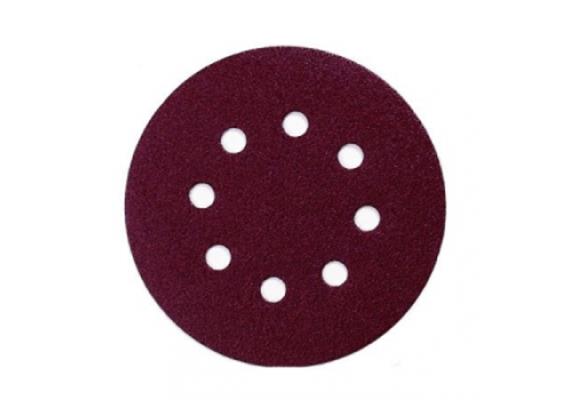 Schleifblätter mit 8 Loch K 80 Klettsystem Ø125mm Deltaschleifer Holz, Metall - 151