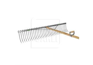 Schlepprechen - PREVA, 32 Zinken, Breite 1,42 Meter, Stiel 1700 mm