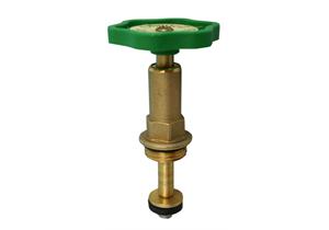 Schrägsitzventil aus Messing - Oberteil 1 1/4" - 050